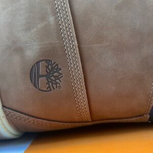 Timberland Men's Tan Leather Satchel